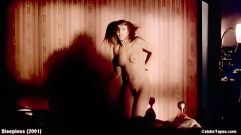 Naked Barbara Lerici and Chiara Caselli in the horror movie