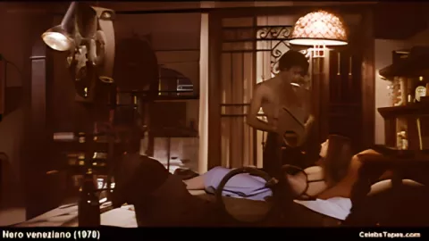 Naked Rena Niehaus in beautiful sex scenes in the horror movie