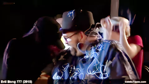 Naked tits of celebrities in the horror movie