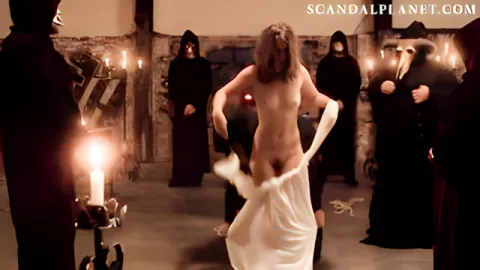 Small breasts and hairy pubis Manon Pages in the horror