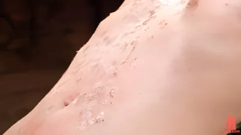 Brooke Johnson had an orgasm during a bdsm session