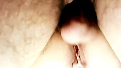 Mom's labia are shaking from hard anal fucking with her son